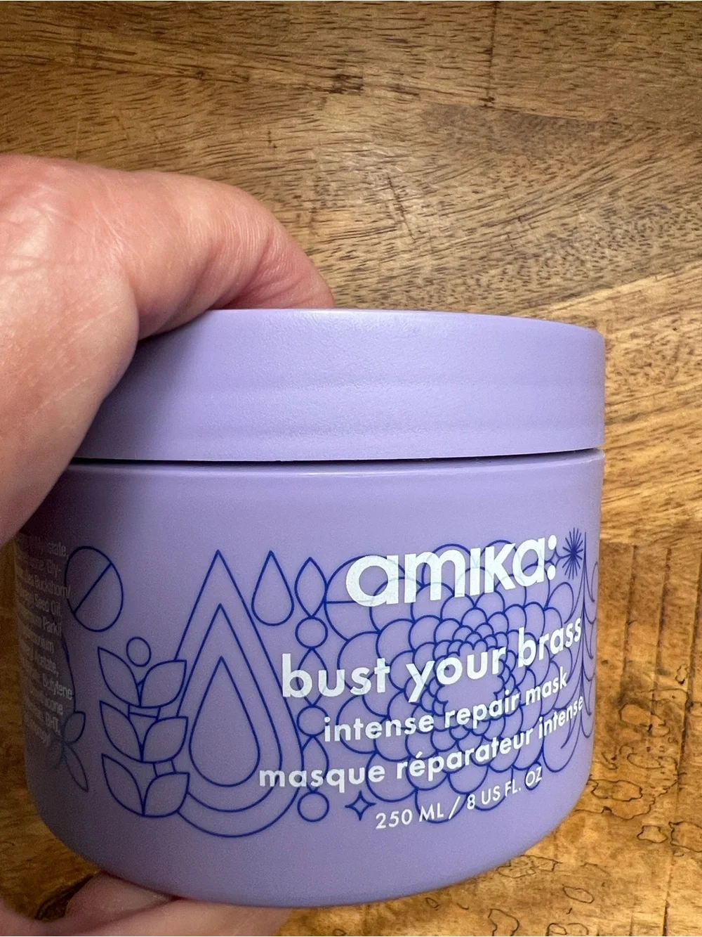 amika Lavender Intense Repair Hair Mask